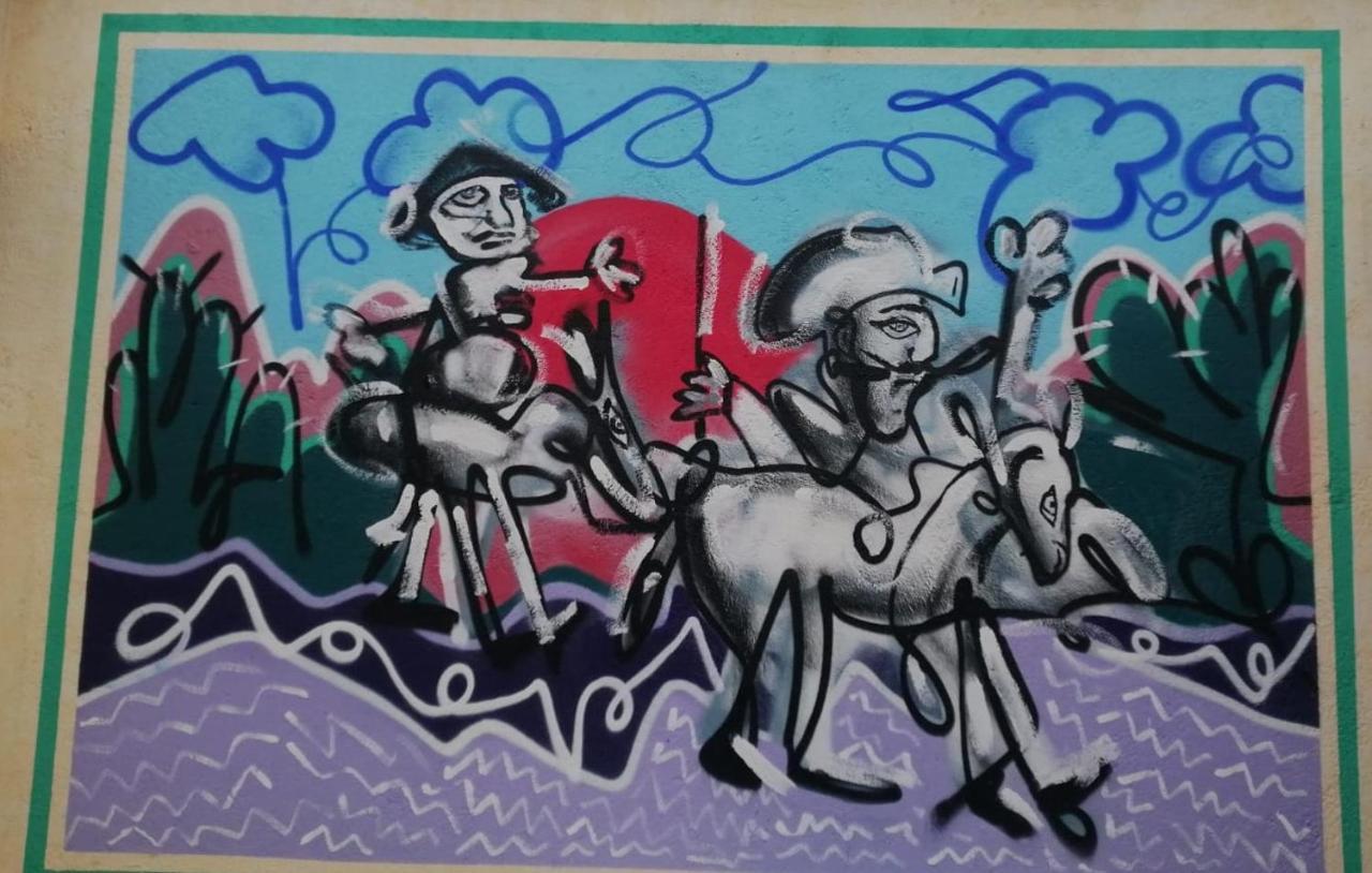 圣米格尔－德阿连德 El Meson Del Quijote酒店 外观 照片
